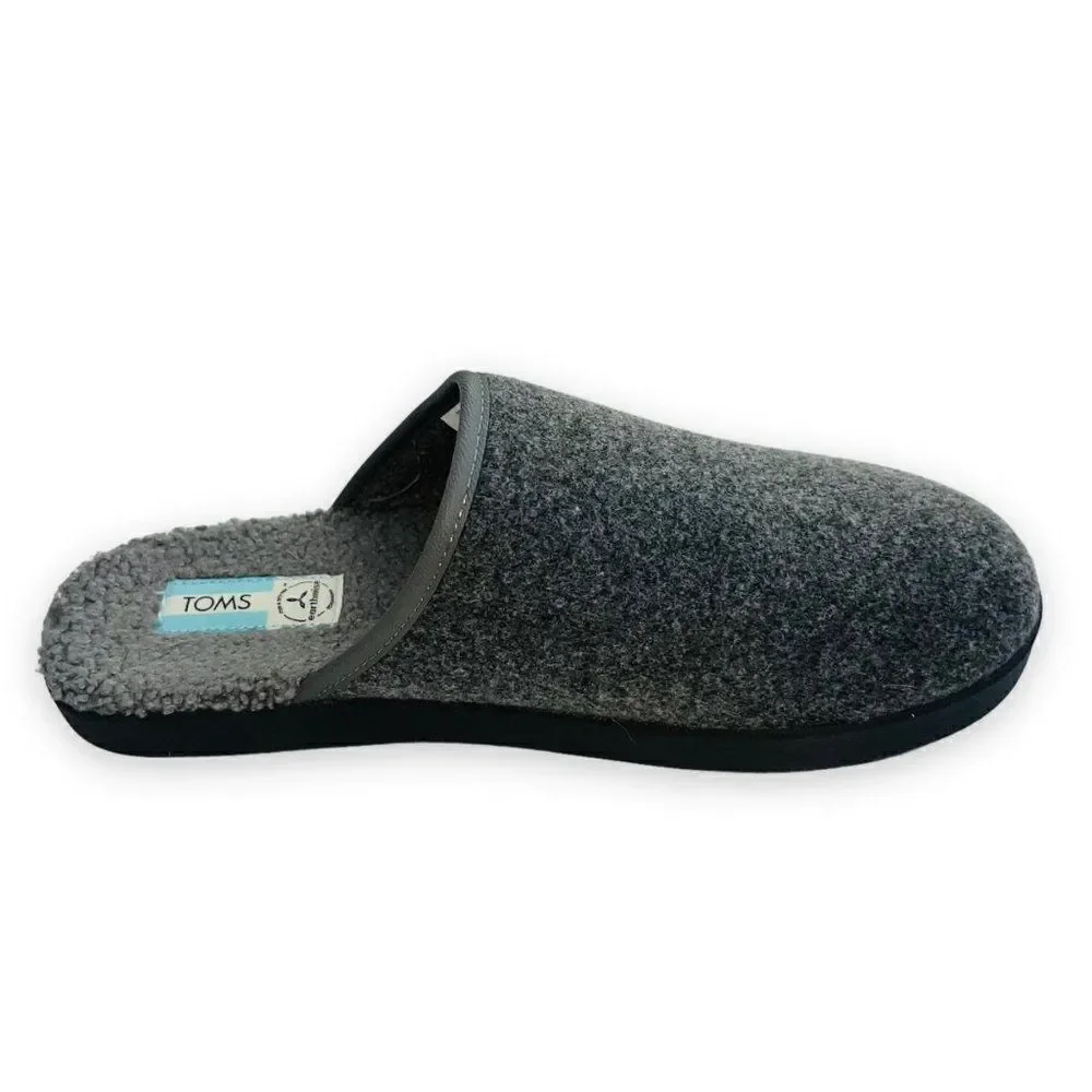 ‎Toms Harbor Slip-on Slippers Grey Men's 10